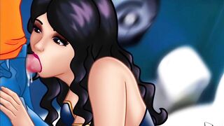 World OF STEPSISTERS BLOWJOB IN THE VIP CLUB COLLEGE
