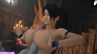 (4K) Hard penis monsters enjoy fucking hot women and cumming inside | 3D Hentai Animations |P127