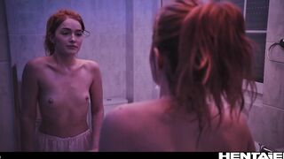 Real Life Hentai - Jia Lissa is fucked and and filled up with lots of cum