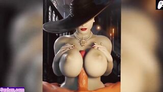 4K The Resident Evil girls have fun making different cock pleasure and cum |3D Hentai Animation|P126