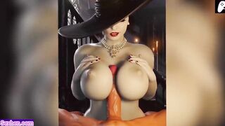 4K The Resident Evil girls have fun making different cock pleasure and cum |3D Hentai Animation|P126