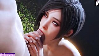 4K The Resident Evil girls have fun making different cock pleasure and cum |3D Hentai Animation|P126