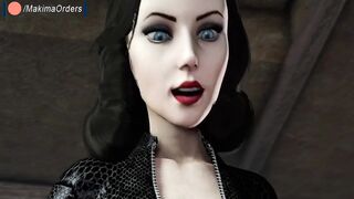 3D Elizabeth Found Her Boyfriend With A Big Dick And Cocktease | MakimaOrders
