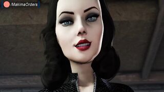 3D Elizabeth Found Her Boyfriend With A Big Dick And Cocktease | MakimaOrders