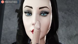 3D Elizabeth Found Her Boyfriend With A Big Dick And Cocktease | MakimaOrders