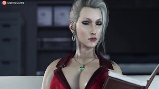 3D Mistress Calls Her Live Members To Cum In Her Mouth Like Breakfast | MakimaOrders