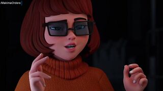 3D Velma Caught By Ghosts And Decided To Fuck Her With Their Huge Cocks In Her Mouth | MakimaOrders