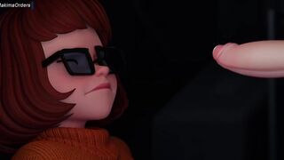 3D Velma Caught By Ghosts And Decided To Fuck Her With Their Huge Cocks In Her Mouth | MakimaOrders