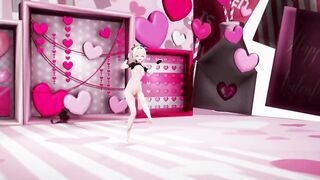 Kazama Iroha Hentai Undress Dance Lap Tap Love MMD 3D HoloLive Samurai Girl DARK PURPLE EYES