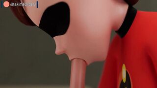 3D Helen Caught Her Step Son Jerking Off & Decided To Help Him | MakimaOrders