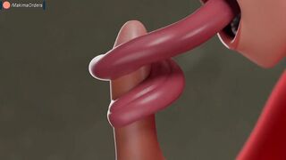3D Helen Caught Her stepnephew Jerking Off & Decided To Help Him | MakimaOrders