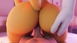 Renamon: Anal Ride