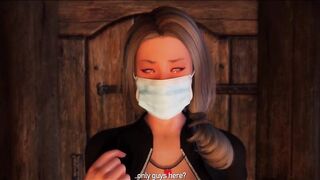 Kaguya quarantaine double penetration