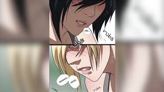 OKONOMIYAKY MikAnnie romance - Mikasa x Annie from Attack on Titan