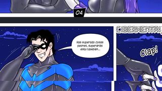 Let's Read Adult T. Titans Horny Raven Wants To Fuck, Cartoon Parody , Cartoon Comics