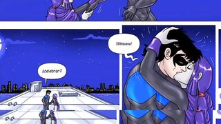 Let's Read Adult T. Titans Horny Raven Wants To Fuck, Cartoon Parody , Cartoon Comics