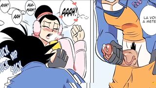 Let's Read Dragon Ball Z Cartoon Porn Parody Goku Amazing BJ, Cartoon Porn Comics, Android 18