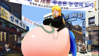 Accidental Public Belly inflation