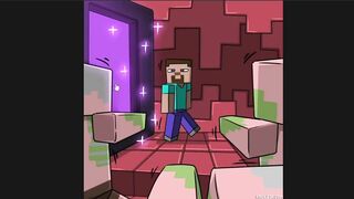Minecraft Comic Porn Steve FUCK The Living Outer Alex.
