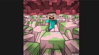 Minecraft Comic Porn Steve FUCK The Living Outer Alex.