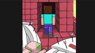 Minecraft Comic Porn Steve FUCK The Living Outer Alex.