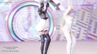 MMD Dreamcatcher - Deja Vu Sexy Kpop Dance NierAutomata 2B Commander Uncensored Hentai