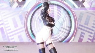 MMD Dreamcatcher - Deja Vu Sexy Kpop Dance NierAutomata 2B Commander Uncensored Hentai