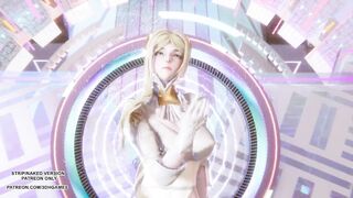 MMD Dreamcatcher - Deja Vu Sexy Kpop Dance NierAutomata 2B Commander Uncensored Hentai