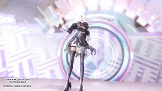 MMD Dreamcatcher - Deja Vu Sexy Kpop Dance NierAutomata 2B Commander Uncensored Hentai