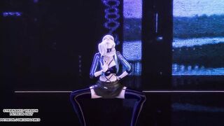 MMD CL - Tie A Cherry Evelynn Sexy Kpop Dance League of Legends KDA
