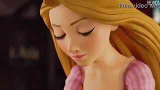 Rapunzel Sucks Cock For First Time (Animation)