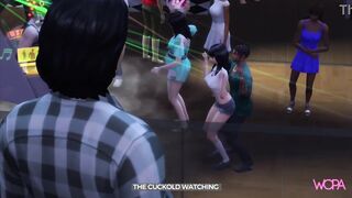 [TRAILER] Sex in the club in front of the cuckold