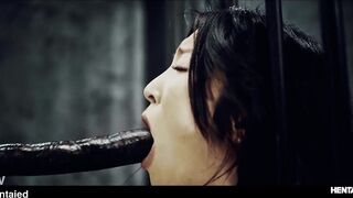Real Life Hentai - Sexy Hot Emiri Momota is Fucked, Creampied Milked and Bukkaked