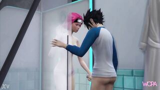 [TRAILER] Naruto spying on Sakura having sex with Sasuke - Fucked front husband