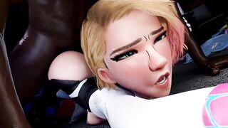 Fortnite Spider-Gwen Likes Her Dicks Strong Blacked