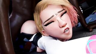 Fortnite Spider-Gwen Likes Her Dicks Strong Blacked