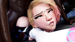 Fortnite Spider-Gwen Likes Her Dicks Strong Blacked