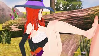 DRAGON'S CROWN SORCERESS ANIME HENTAI 3D UNCENSORED