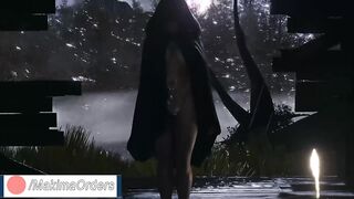 Elden Ring Melina Rides Huge Black Cock Until He Cums Inside Her | MakimaOrders