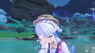 Springbloom Missive Ayaka ryona + ragdoll - Genshin impact