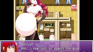 Mysta's myst adventure vore scene 3: Pink brat prey scene