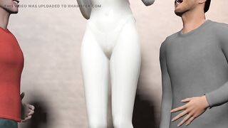 white doll