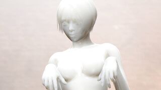 white doll