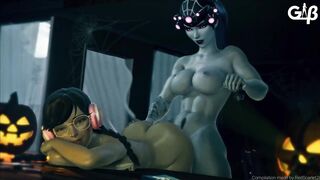 3D Futa&Ass -Concrete Angel- Sfm Anime Hentai Compilation