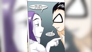 Teen Titans (Raven and Starfire Fucking Parody Porn) - Culture Shock (Hard Sex) (Hentai)