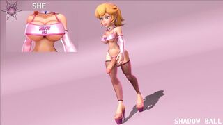 Princess Quest Female Version + Bonus Princess Peach is Coming [Futanari]