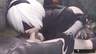 Nier automates oral sex on my best friend
