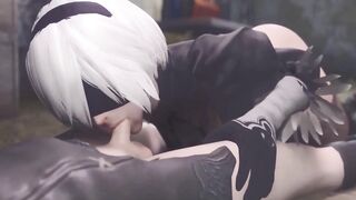 Nier automates oral sex on my best friend