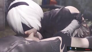 Nier automates oral sex on my best friend