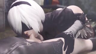 Nier automates oral sex on my best friend